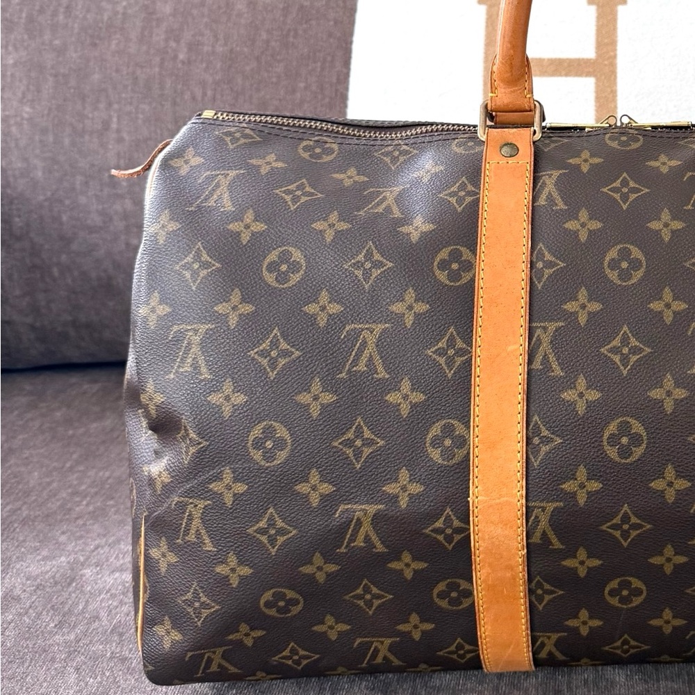 Authentic Louis Vuitton Keepall 45 travel duffel bag  M41428 monogram - Picture 16 of 16